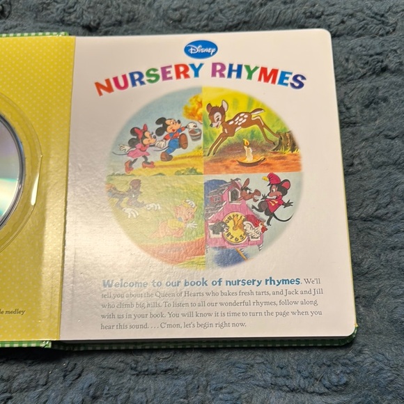 Disney Nursery Rhymes Read-Along Storybook and CD - Picture 3 of 16